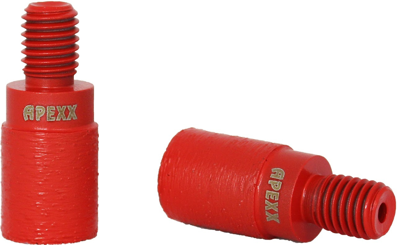APEXX Red Incremental Regular Thread Cutting Bit